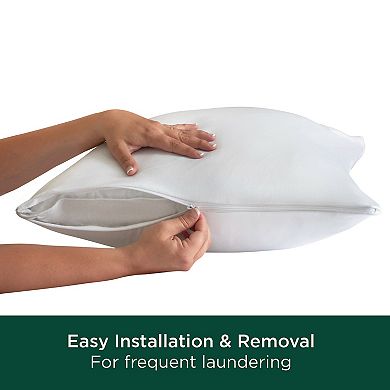 AllerEase Cotton Fresh 20" x 36" Zippered Pillow Protector