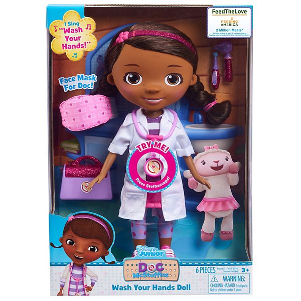 Disney Junior Doc McStuffins Wash Your Hands Doll