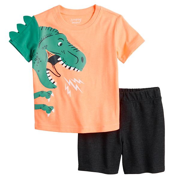 Toddler Boy Jumping Beans® Dinosaur Graphic Tee & Shorts Set