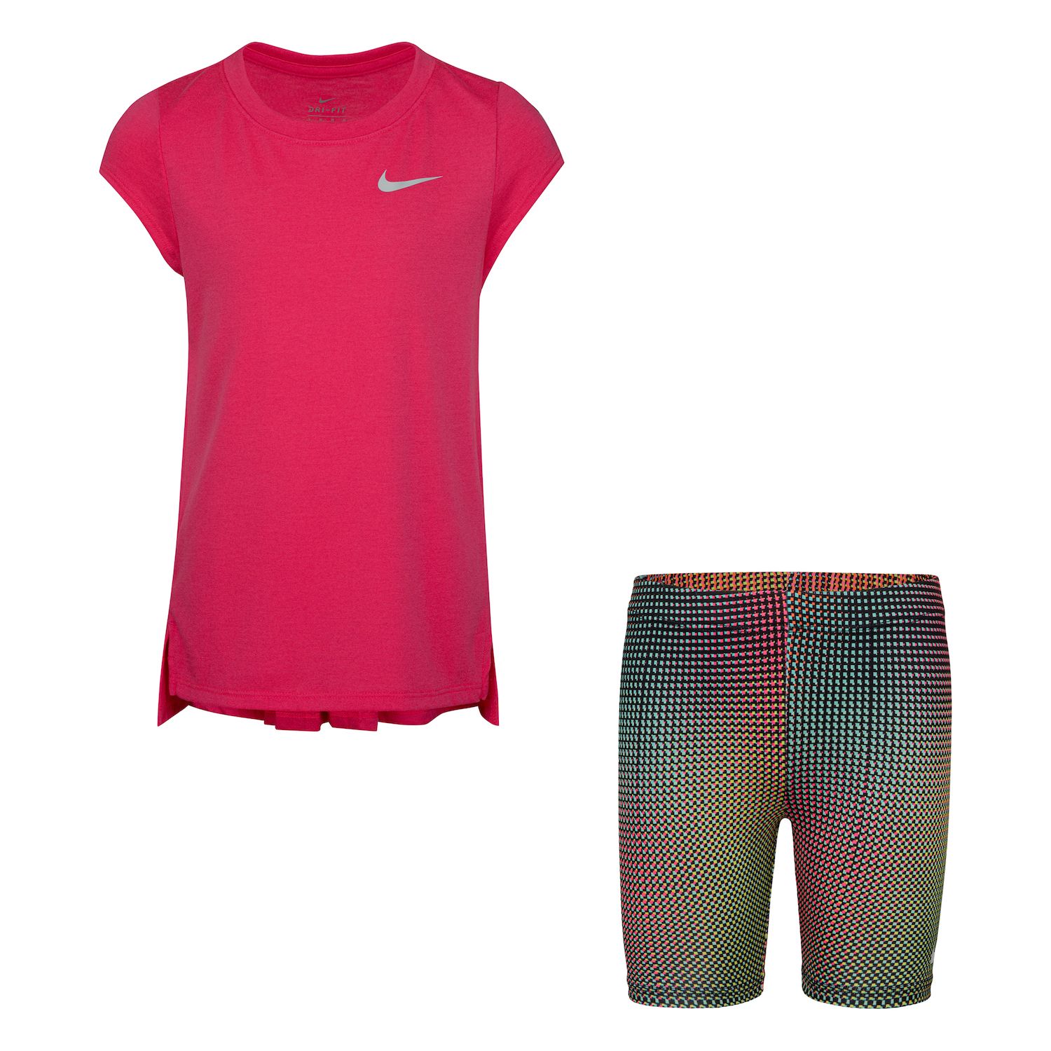 nike bike short set