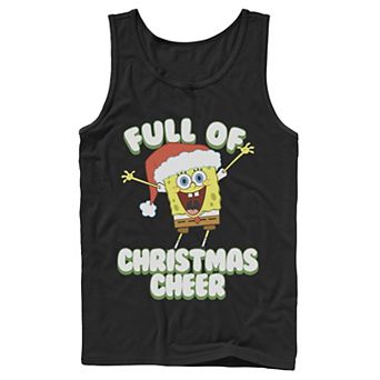 Men's SpongeBob SquarePants Full of Cheer Tank Top Top