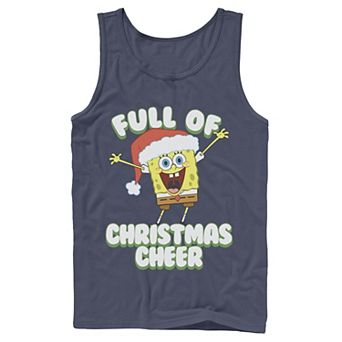 Men's SpongeBob SquarePants Full of Cheer Tank Top Top