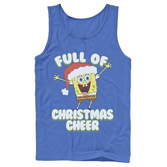 Men's SpongeBob SquarePants Full of Cheer Tank Top Top