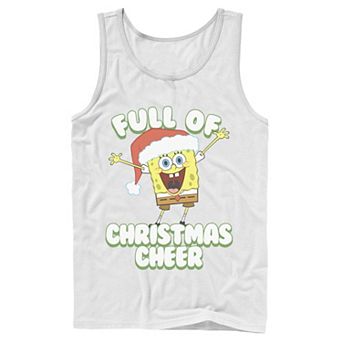 Men's SpongeBob SquarePants Full of Cheer Tank Top Top