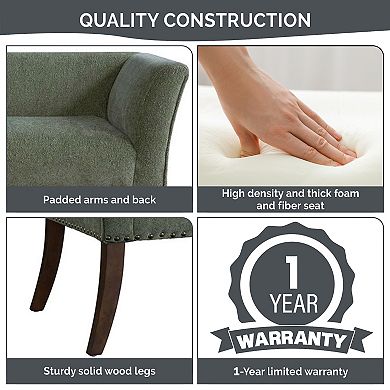 Madison Park Antonio Accent Bench