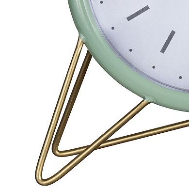 Stratton Home Decor Spencer Clock Table Decor