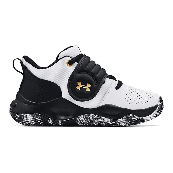 GS) Under Armour Zone BB 'Colorshift - White Black' 3024849-100 - KICKS CREW