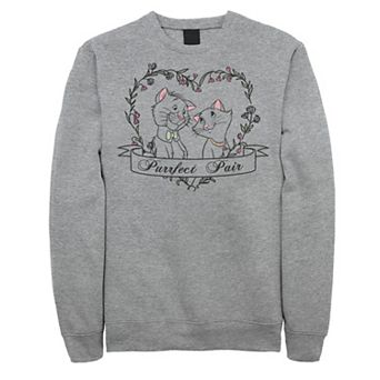 Disney's The Aristocats Duchess & Thomas Men's Purrfect Pair Sweatshirt