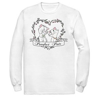 Men's Disney The Aristocats Duchess & Thomas Purrfect Pair Tee