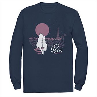 Men's Disney Aristocats Duchess And Thomas In Paris Tee