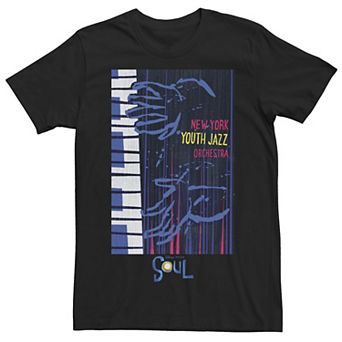 Disney / Pixar's Soul Men's New York Jazz Orchestra Poster Tee