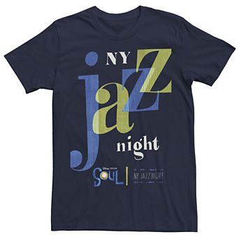 Disney / Pixar's Soul Men's NY Jazz Night Logo Tee