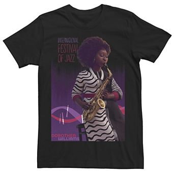 Disney / Pixar's Soul Dorothea Williams Men's Festival Of Jazz Poster Tee
