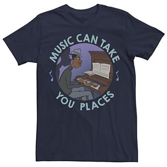 Disney / Pixar's Soul Joe Men's Music Can Take You Places Tee
