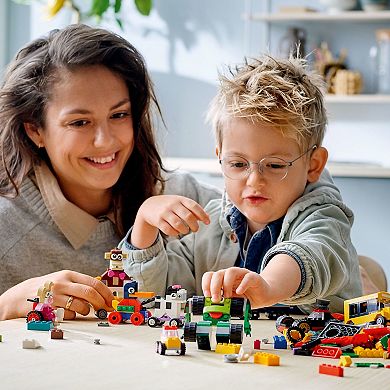 LEGO Classic Bricks and Wheels 11014 Kids' Building Kit (653 Pieces)