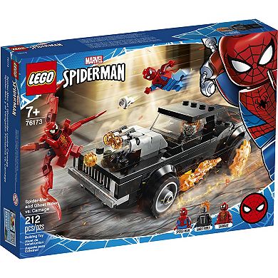 LEGO Marvel Spider-Man: Spider-Man and Ghost Rider vs. Carnage 76173 LEGO Set (212 Pieces)
