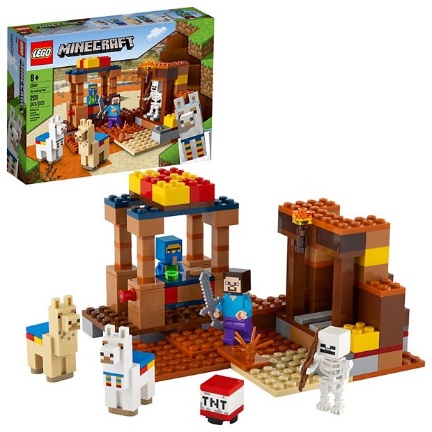 LEGO Minecraft The Trading Post LEGO Set 21167 201 Pieces