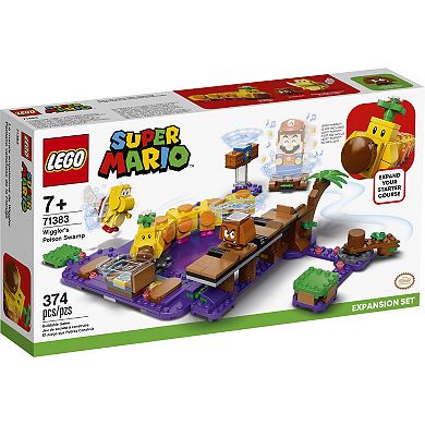 LEGO Nintendo Super Mario Wiggler's Poison Swamp Expansion Set 71383 Building Kit Building Kit (374 Pieces)