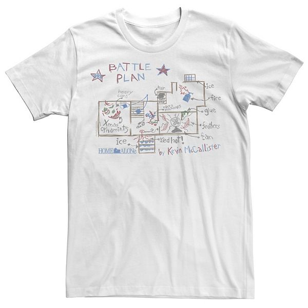 Home Alone Battle Plan T-Shirt Home Alone Battle Plan T-Shirt