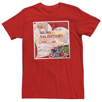 Men's Marvel Marvel Valentine Comic Tee