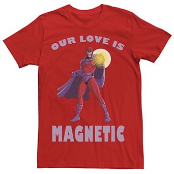 Men's Marvel Magnetic Love Valentines Day Tee