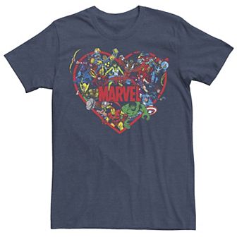 Men's Marvel Marvel Hero Heart Tee