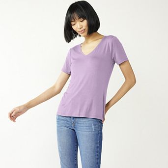 Women's Nine West Essential V-Neck T-Shirt