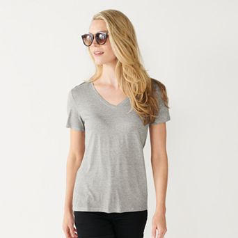 Women's Nine West Essential V-Neck T-Shirt