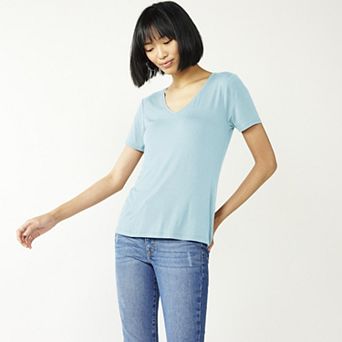 Women's Nine West Essential V-Neck T-Shirt