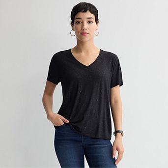 Women's Nine West Essential V-Neck T-Shirt