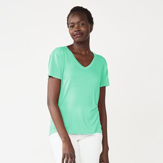 Women's Nine West Essential V-Neck T-Shirt