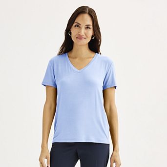 Women's Nine West Essential V-Neck T-Shirt