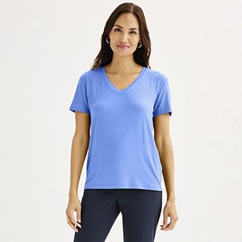 Women's Nine West Essential V-Neck T-Shirt