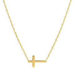 Gold Cross Necklaces For Women | Kohl's