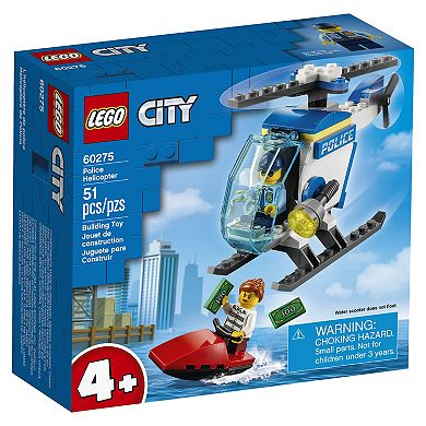 LEGO City Police Helicopter 60275 LEGO Set (51 Pieces)