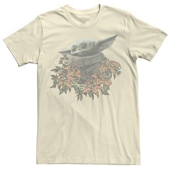 Men's Star Wars The Mandalorian Flower Child Tee