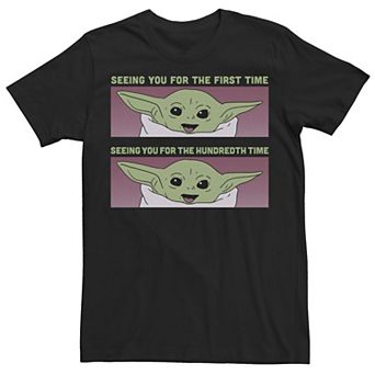 Men's Star Wars The Child Seeing You PaneTee