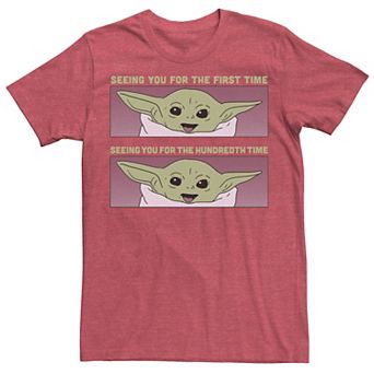 Men's Star Wars The Child Seeing You PaneTee