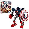 LEGO Marvel Avengers Classic Captain America Mech Armor 76168 Building Kit LEGO Set (121 Pieces)