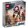 LEGO Marvel Avengers Classic Captain America Mech Armor 76168 Building Kit LEGO Set (121 Pieces)