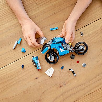 LEGO Creator 3-in-1 Superbike Building Kit 31114 (236 Pieces)