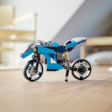 LEGO Creator 3-in-1 Superbike Building Kit 31114 (236 Pieces)