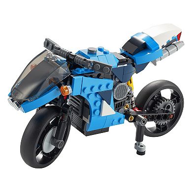 LEGO Creator 3-in-1 Superbike Building Kit 31114 (236 Pieces)
