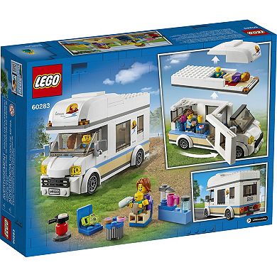 LEGO City Holiday Camper Van Building Kit 60283 (190 Pieces)