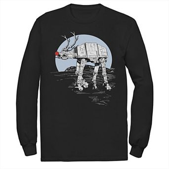 Men's Star Wars Rudolph ATAT Walker Christmas Tee