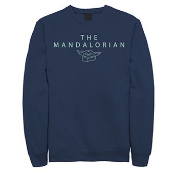 Men's Star Wars The Mandalorian The Child Doodle Sweatshirt