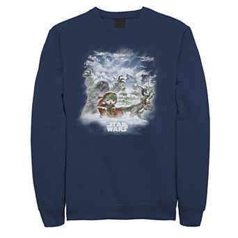 Men's Star Wars Luke's Holiday Cartoon Sweatshirt