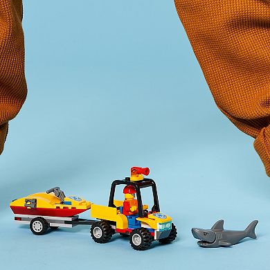 LEGO City Beach Rescue ATV Building Kit 60286 (79 Pieces)