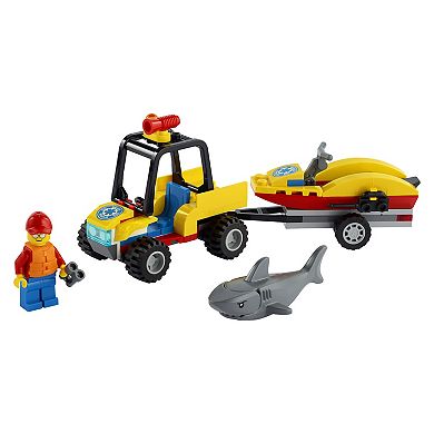 LEGO City Beach Rescue ATV Building Kit 60286 (79 Pieces)