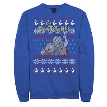 Men's The Flintstones Best Friends Holiday Party Sweatshirt
